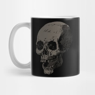 Halftone Skull Mug